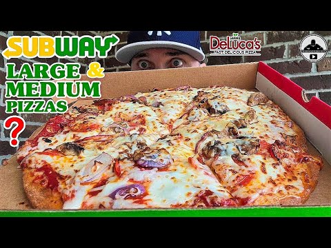 , title : 'Subway® Making Larger Pizzas! 🚇🍕 | Mama Deluca's® | Subway® Pizza Review! | theendorsement'
