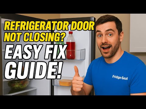 Refrigerator Door Not Closing? EASY FIX Guide!