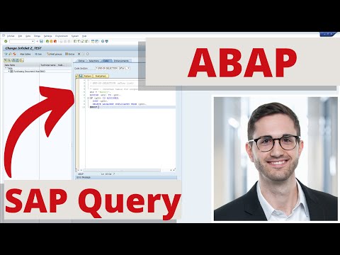 SAP Query - Adding Your Own ABAP Code to SAP Query