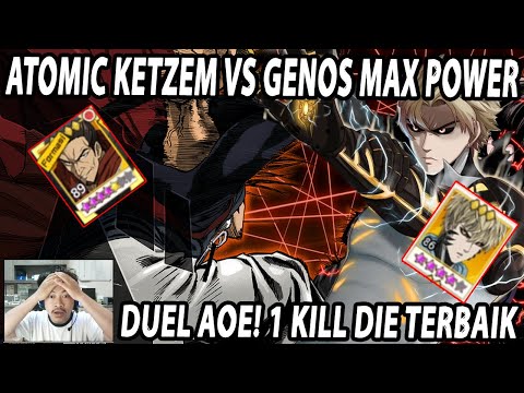 🔥🔥ADU META! ATOMIC META VERSUS GENOS META [AOE 1 SKILL DIE CONTEST] - ONE PUNCH MAN:The Strongest