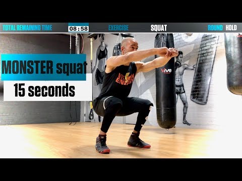 30 Minute Savage Leg Day HIIT Workout at Gym