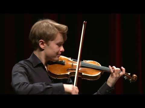 OTTO ANTIKAINEN / Menuhin Competition, Senior first rounds - day 2
