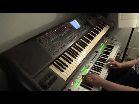 Den danske sommer (ved Kongelunden) - yamaha tyros 3 og böhm keybits 7