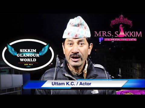 Actor Uttam K.C. wishes Mrs Sikkim Top 16 a very Good Luck