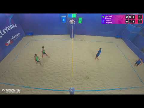 12:15 I. Horiaiev / S. Borets - I. Datsiuk / I. Skrynnik 28.12.2022 | Winners Beach Volleyball