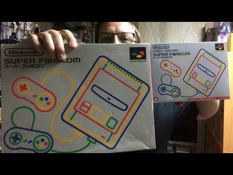 Super Famicom Classic Mini Unboxing and Quick Look
