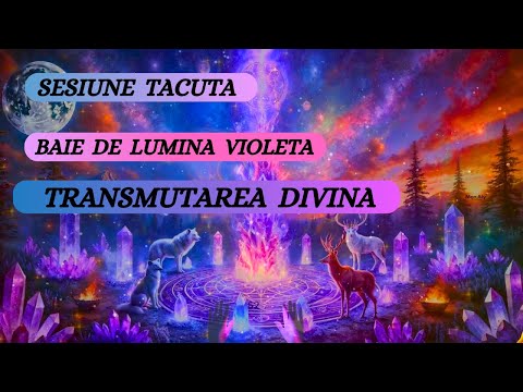 BAIE DE LUMINĂ VIOLETĂ – FLACĂRA TRANSMUTĂRII, PACE ȘI PUTERE INTERIOARĂ