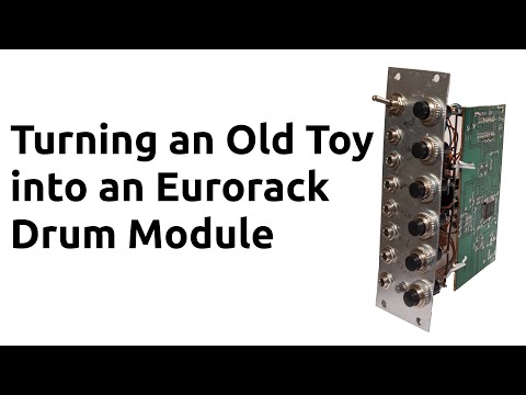 Turning an Old Toy into an Eurorack Drum Module