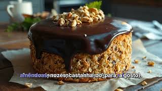🌰 Bolo de Aveia com Castanhas Simples e Nutritivo! Experimente! 🌰