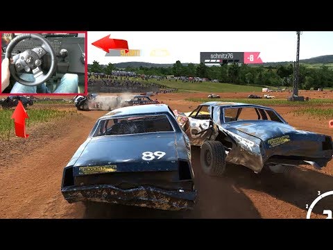 Lasted 45 laps out of 60 - Wreckfest gameplay