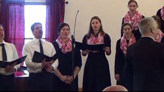 Now Unto Him  - Quo Vadis Pennsylvania choir (1apr2018, Newburg)