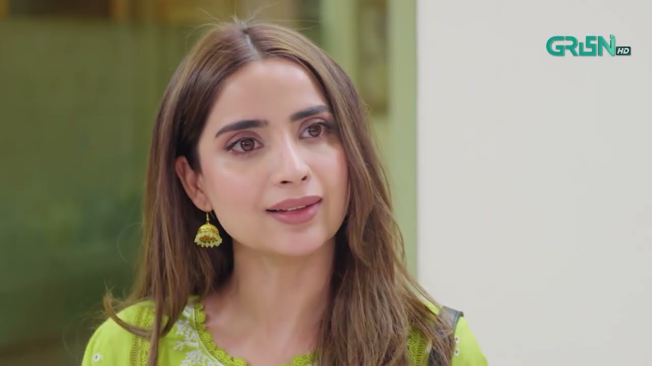 Ainy Ne Zaviyar Ko Mana Liya | Ali Ansari - Saboor Aly | Green TV Entertainment