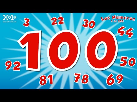 The numbers 1 to 100 in Spanish for children - Learn Videos