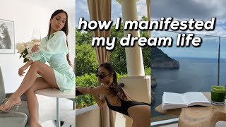 HOW I MANIFESTED MY DREAM LIFE ✨  STEP BY STEP