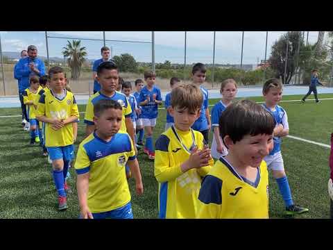 Sábado 9 de Abril.   FÚTBOL  PREBENJAMÍN A  -  CD.  PEDRALBA.
