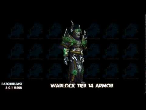 Warlock Tier 14 Armor Set