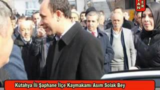 Şaphane Kaymakamı Asım Solak Yeni Görev Yerine Uğurlandı