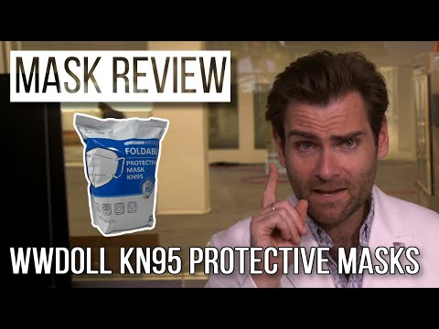 WWDOLL KN95 mask review video thumbnail