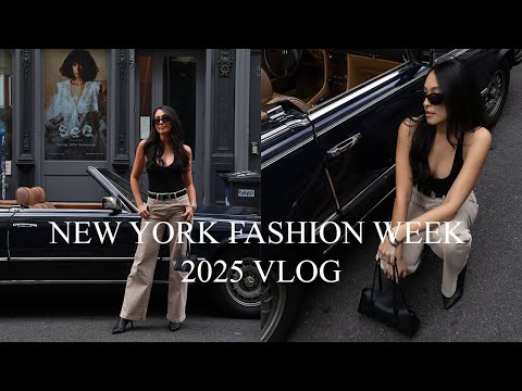 NEW YORK FASHION WEEK VLOG: NEW OUTFITS, FOOD, & FUN IN NYC 2025 VLOG
