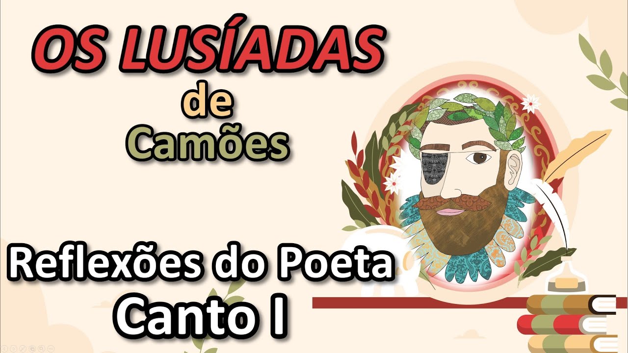3-CAMÕES - "OS LUSÍADAS" | REFLEXÕES DO POETA - CANTO I