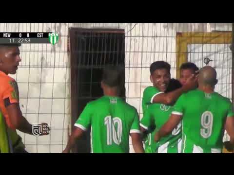 Goal by Ezequiel Sosa for Estudiantes de San Luis against Jorge Newbery of Villa Mercedes