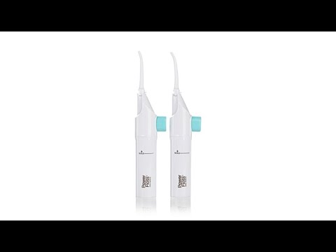 Power Floss Set of 2 Dental Water Jets