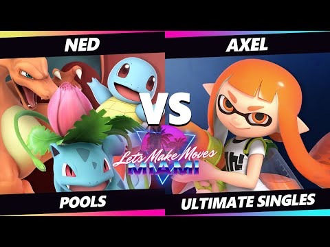 Let's Make Moves Miami - Ned (Pokemon Trainer) Vs. Axel (Inkling) SSBU Ultimate Tournament