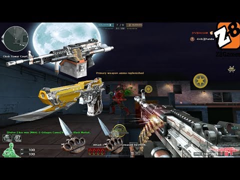 Crossfire NA 2.0 : M249 SPW BurstFire - Urban - Hero Mode X - Zombie V4