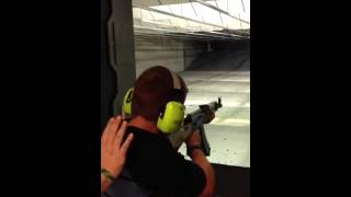 Marlon shooting an AK-47!