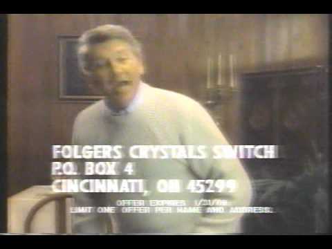 Late 1980s Folgers Crystals Commercial