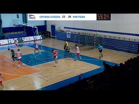 ARKUS liga 17. kolo / MRK Crvena Zvezda - RK Partizan / 17.02.2020.