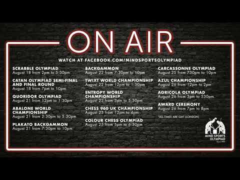 Mind Sports Olympiad 2019 - Chess 960 UK Championship