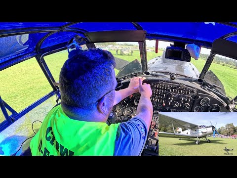 How to Start & Fly the Antonov AN-2 – Pilot POV with Cockpit Procedure & Real Radial Sound