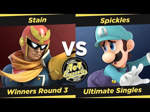 SSBU - 4o4 Smash Night 13 - FTM| Stain (Captain Falcon) vs Spickles (Luigi) - Winners Round 3
