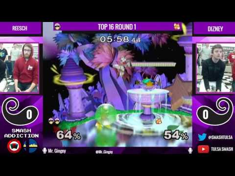 Anniversary Tourney - Reesch (C. Falcon) vs Dizney (Fox) - Top 16 Round 1