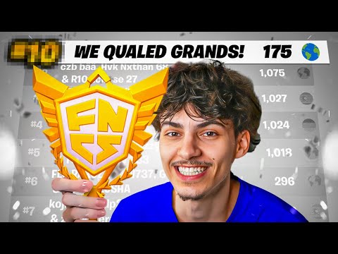 How I QUALIFIED To FNCS Grand Finals...