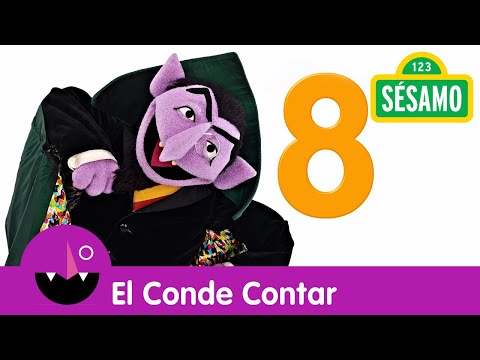 Sésamo: Contando el número 8 con el Conde Contar.