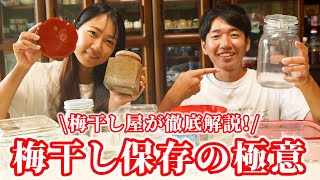 【梅の保管】梅干し屋が教える梅の保管方法。容器、温度、期間など徹底解説