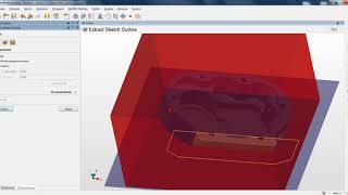 Modeler - Eskizleri kullanarak pirizmatik parçaların tersine mühendislik işlemleri
