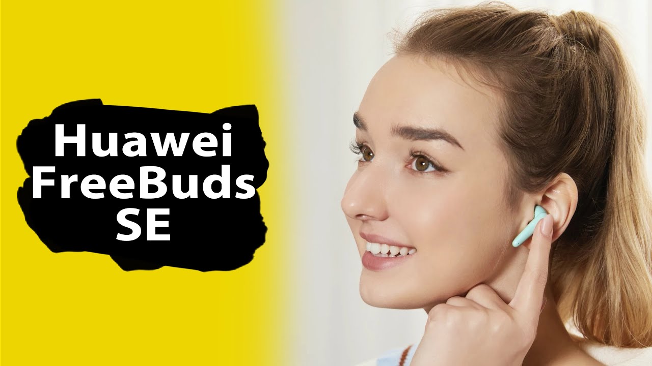 Наушники Huawei FreeBuds SE, голубой Уценка 00699