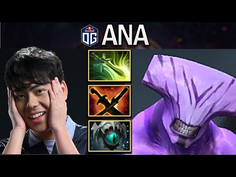 OG.ANA SMURF FACELESS VOID WITH 25 KILLS - DOTA 2 7.29 GAMEPLAY