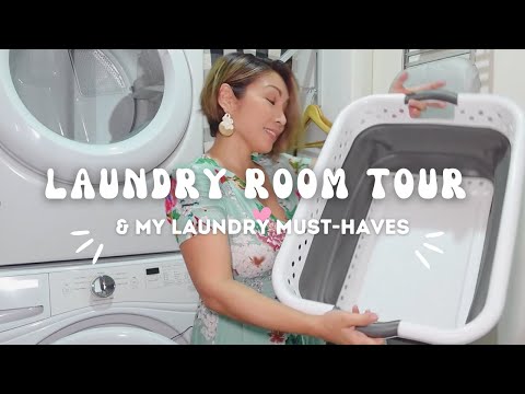 Laundry Room Tour & My Must-Have Laundry Items