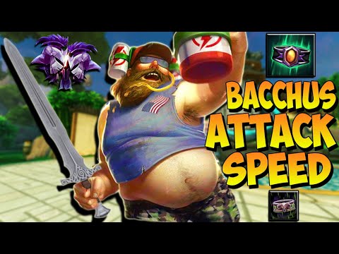 HARDEST CHALLENGE YET! ATTACK SPEED BACCHUS IN RANKED DUEL! - Masters Ranked Duel - SMITE