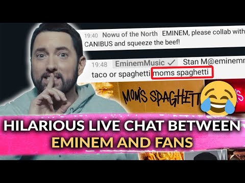 Funny Moments and Highlights From Eminem Live Chat With Fans At Godzilla Music Video Premiere