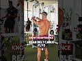 How To Perform Rear Delt Cable Flys Correctly