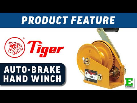 Tiger Lifting Automatic Brake Hand Winches | E-Rigging Products