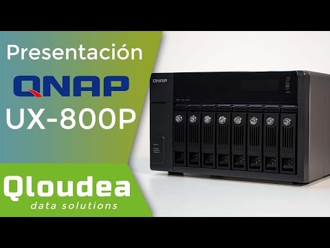 QNAP UX-800p en Español Unidad de expansión USB3.0