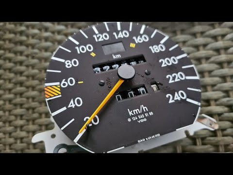 W124 - S124 - Tachoreparatur in 2 Minuten