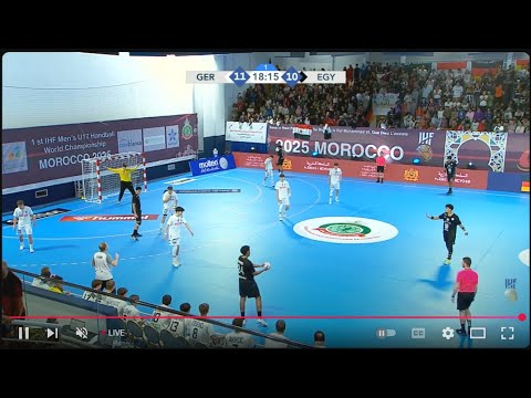 بث مباشر نهائي كرة اليد - مصر ضد المانيا (Germany vs Egypt | Final Handball World Championship)