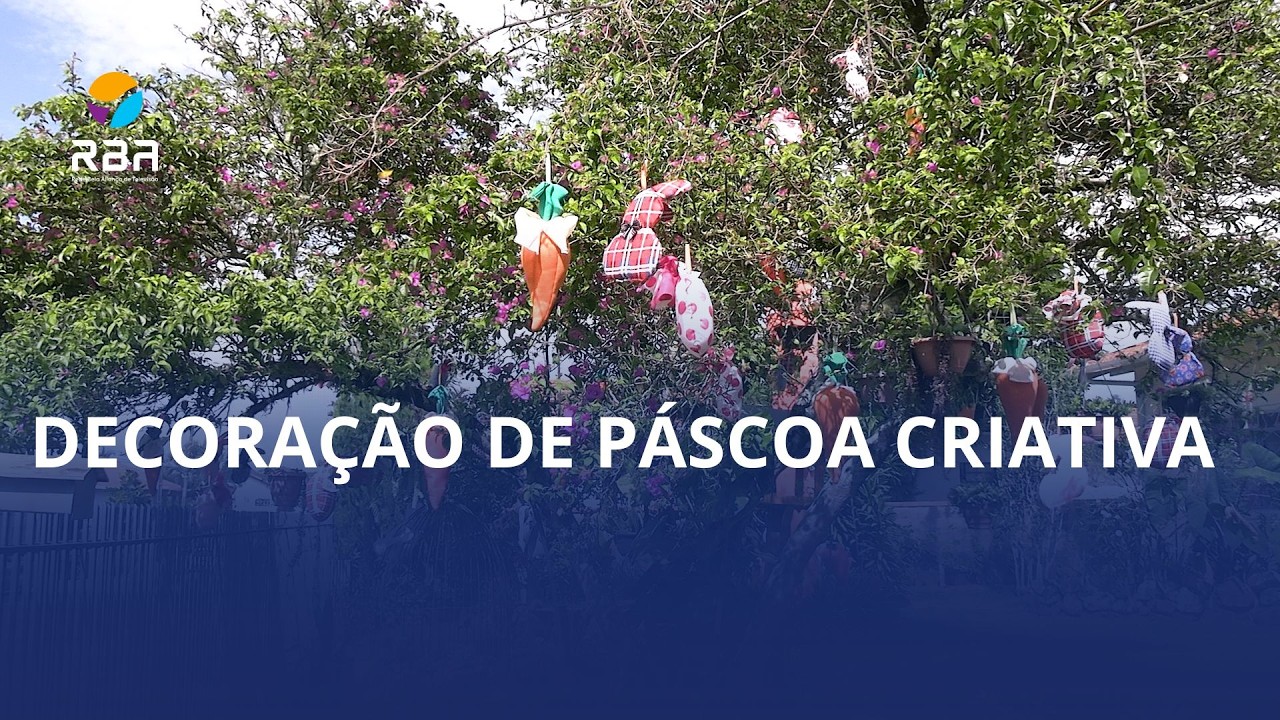 Decoração de Páscoa criativa